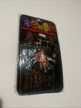 Funko Five Nights at Freddy's Orange Character Keychain Clip